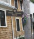 Horace Farnham Square 
A corner marked with a sign that includes the deceased's name and a gold star