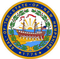 The Great Seal of the State of New Hampshire